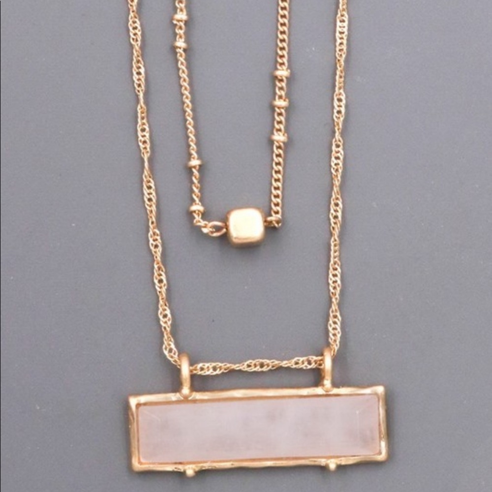 Real Crystal Layered Necklaces - Picture 5 of 6